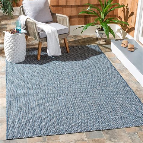 Veranda Outdoor Rugs are easy-care and resistant to weather, wear, stains, mold, mildew and fading from the sun. . Safavieh outdoor rugs